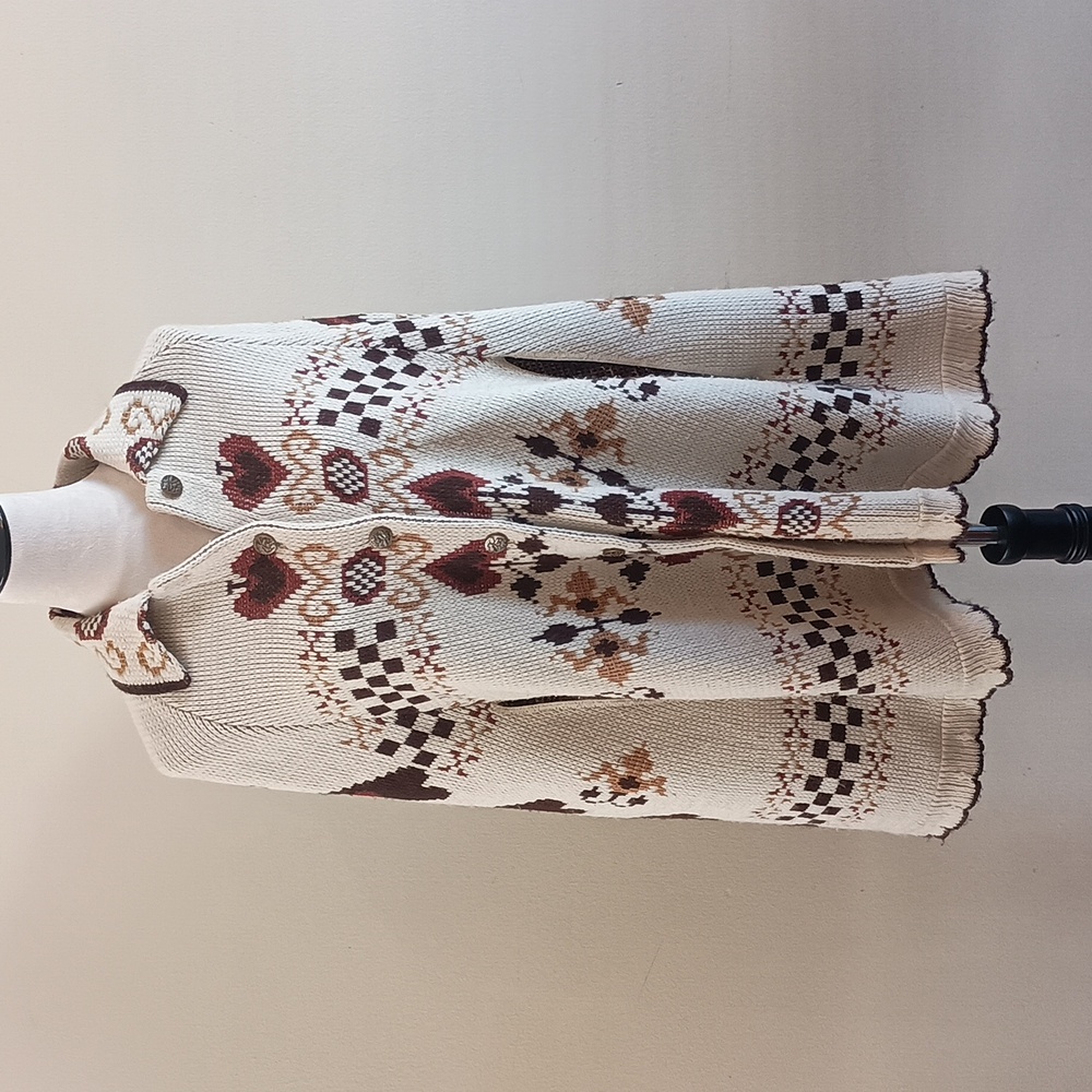 Vintage 1970's Poncho Sweater By Sturbridge